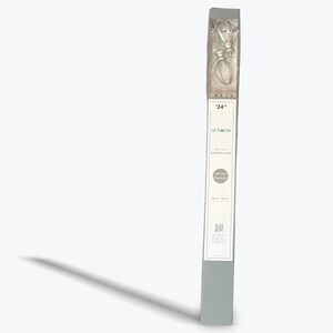 At Home‎ Decorative Drapery Rod 3/4 inch Diameter Adjustable 48 to 84 Inches